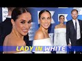 Meghan STUNS in WHITE DRESS at the Robert F Kennedy Human Rights Gala 🤍