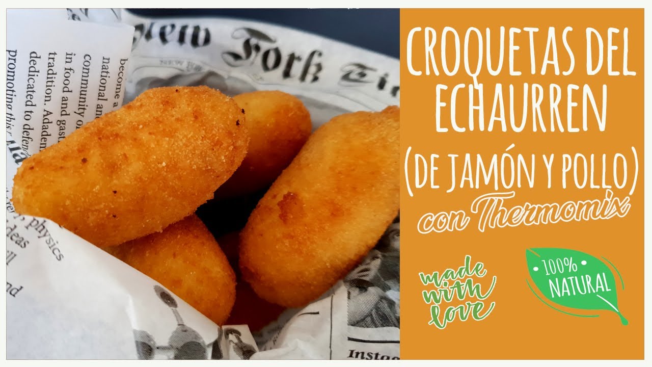 Las famosas croquetas del Echaurren con Thermomix 🍗👍
