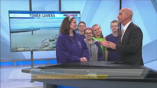 Ron's Tuesday Forecast with Newburgh Christian Academy Students