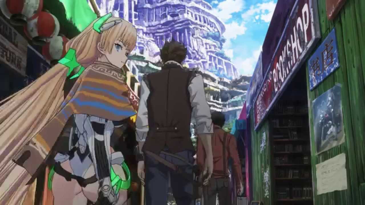 Аниме "Изгнанный из рая" - YouTube