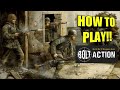 HOW TO PLAY BOLT ACTION second edition!!!!