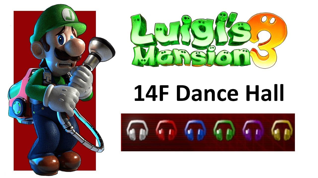 LUIGI’S MANSION 3 Floor 14 the Dance Hall GEMS YouTube