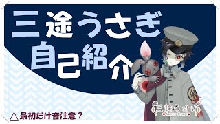 「【新人VTuber】三途うさぎと申します【自己紹介】」のサムネイル