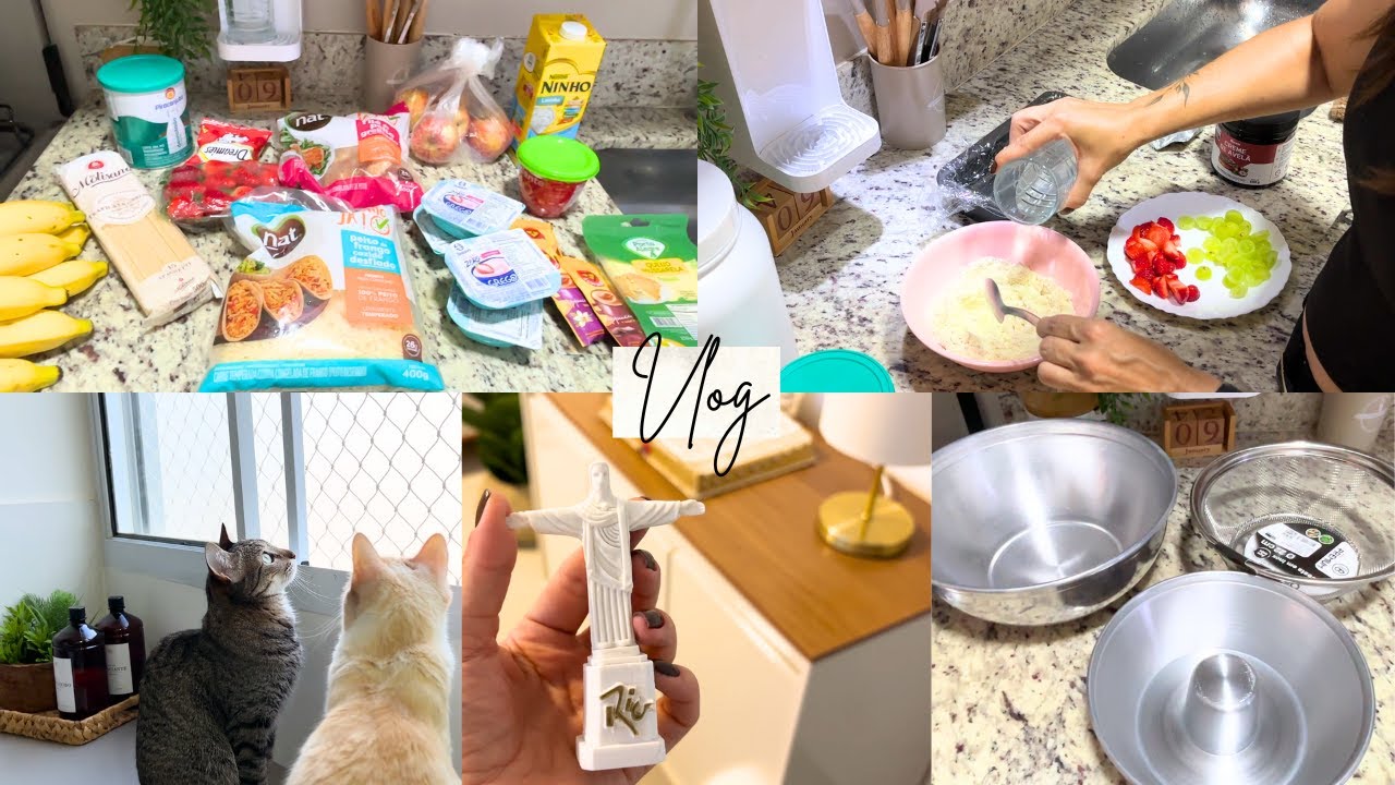 COMPRINHAS NA APAE , NO MERCADO , NA SHOPEE - LEMBRANCINHA DO RIO - TESTEI UMA RECEITA FIT