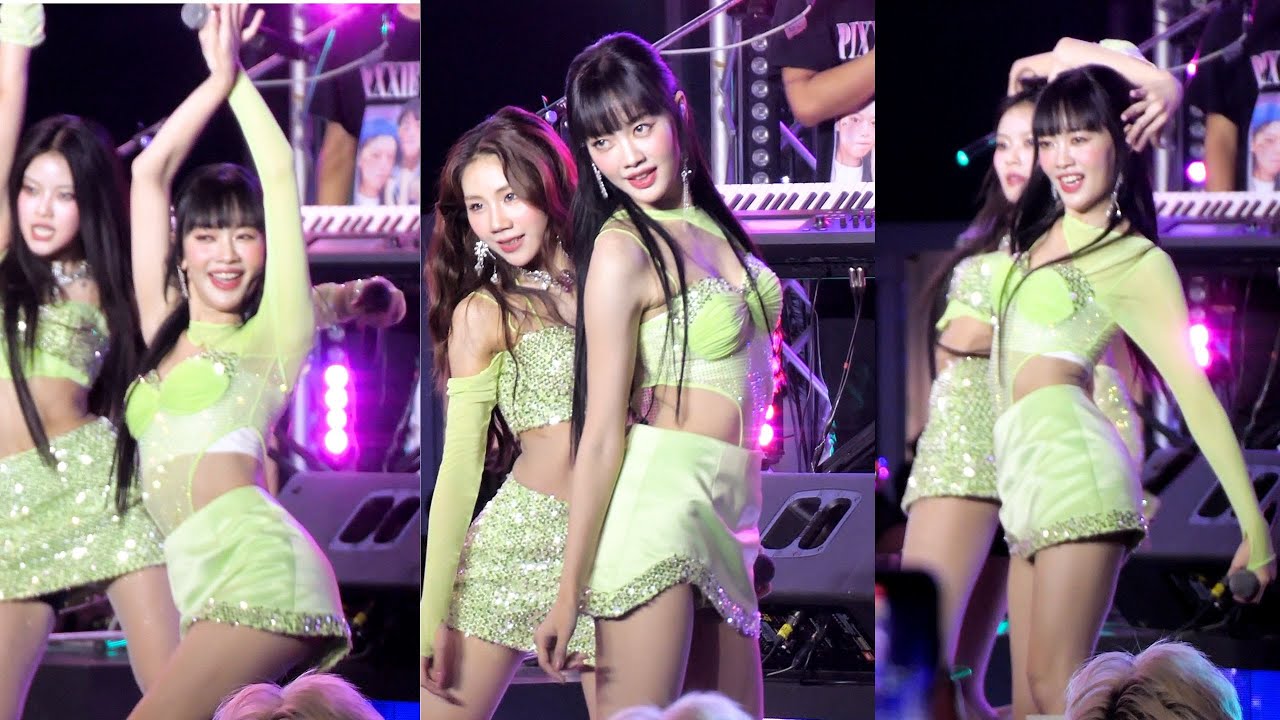 Pimma PiXXiE - DEJAYOU [Fancam] @  Siam Square Countdown 2024 | 231231