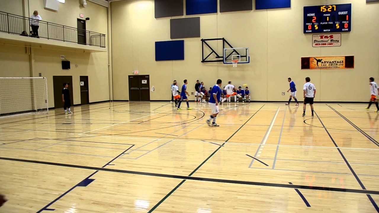 GOLD FUTSALON CUP 2012 in Red Deer,  International FC of Calgary Vs Edmonton Fc