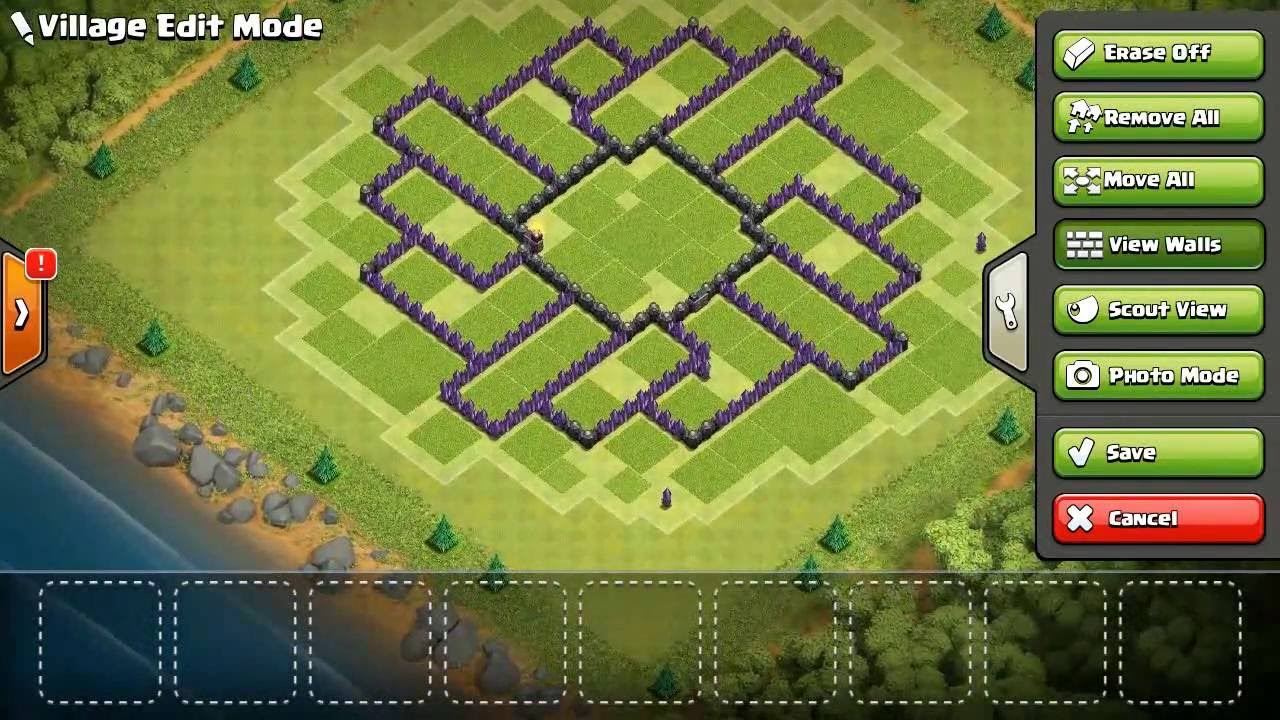Anti 3-star farming base for th9 | Anti Hog | Anti Valks | Anti gaint