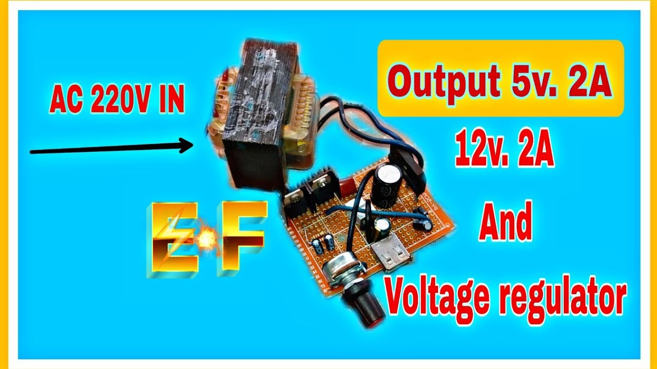 How to make a 12v battery charger. voltage_regulator 12v_lithium