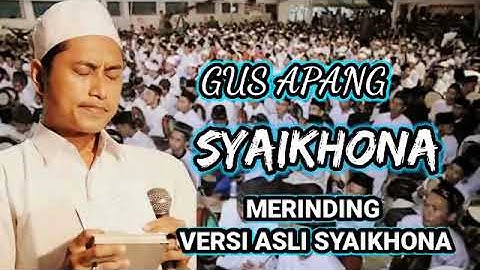 SYAIKHONA VERSI ASLI BIKIN MERINDING