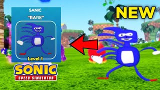 SANIC in Sonic Speed Simulator!