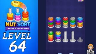 Nut Sort Color Sort Master Level 64 Walkthrough
