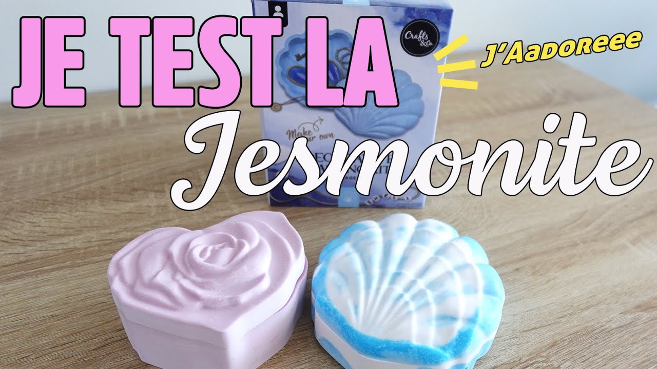 Je test la JESMONITE ! NOUVELLE PASSION ACTIVÉE 😍