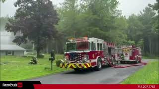 A fire broke out at a home on Terrace Dr. in Monticello one person was pronounced dead at the scene