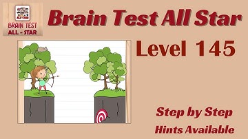 Brain Test All Star Level 145 – Quick & Easy Solution!