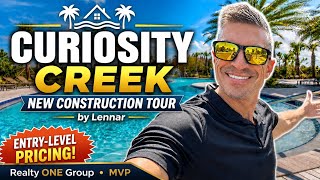 Curiosity Creek by Lennar, New Construction community tour and quick move ins. 