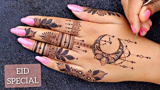 Ramzan Eid 2023 special mehndi design 4 || Chand mehndi design for Eid || Mehndi Creations