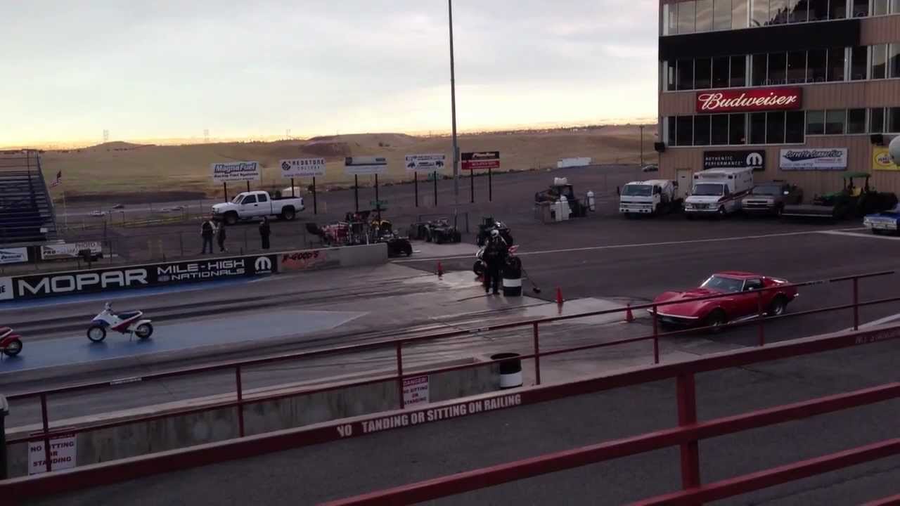 Yamaha R6 vs. Chevy Corvette Drag Race - YouTube