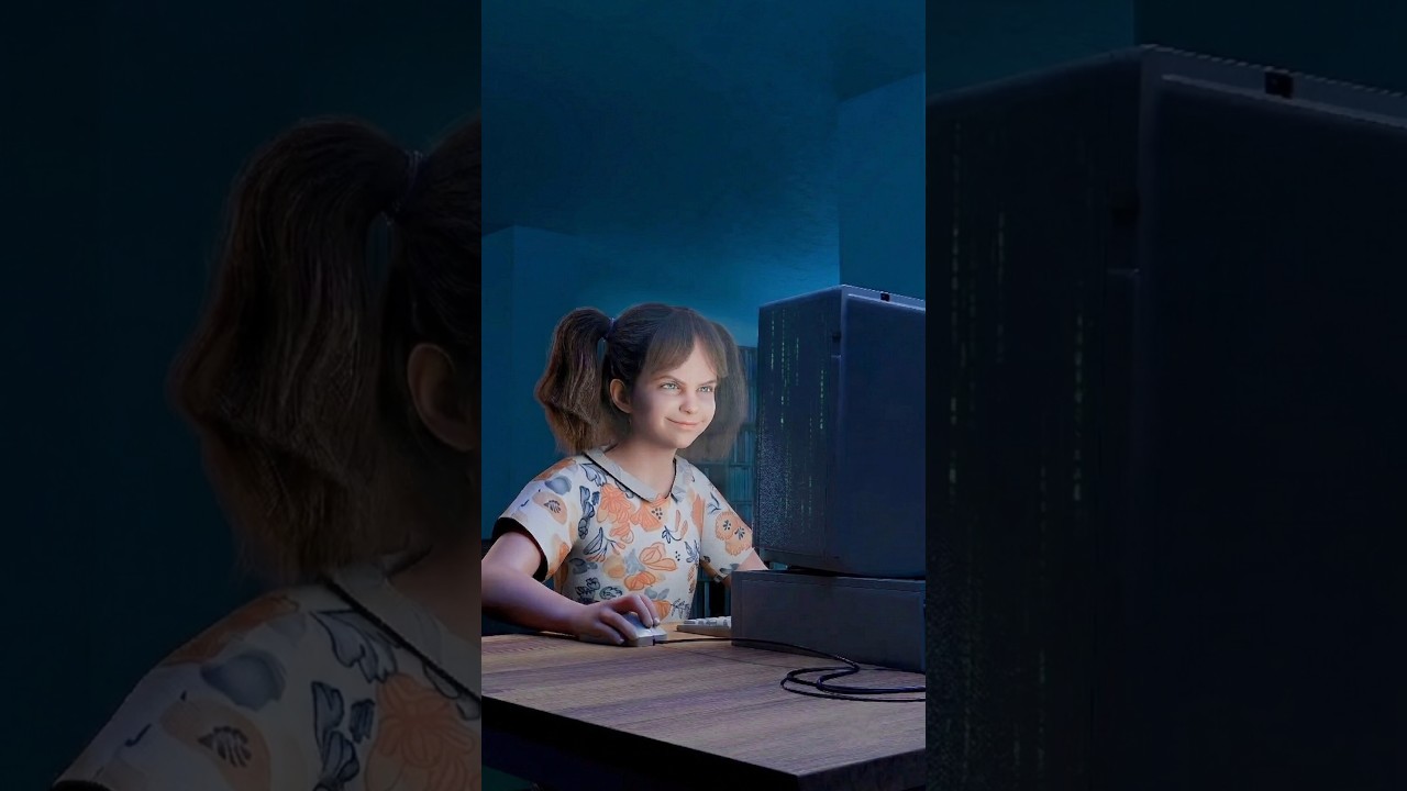 FBI-யை Hack செய்த சிறுமி 💻 #tamil #animation #stories #shorts #hacker #child #kid #fbi #hacking