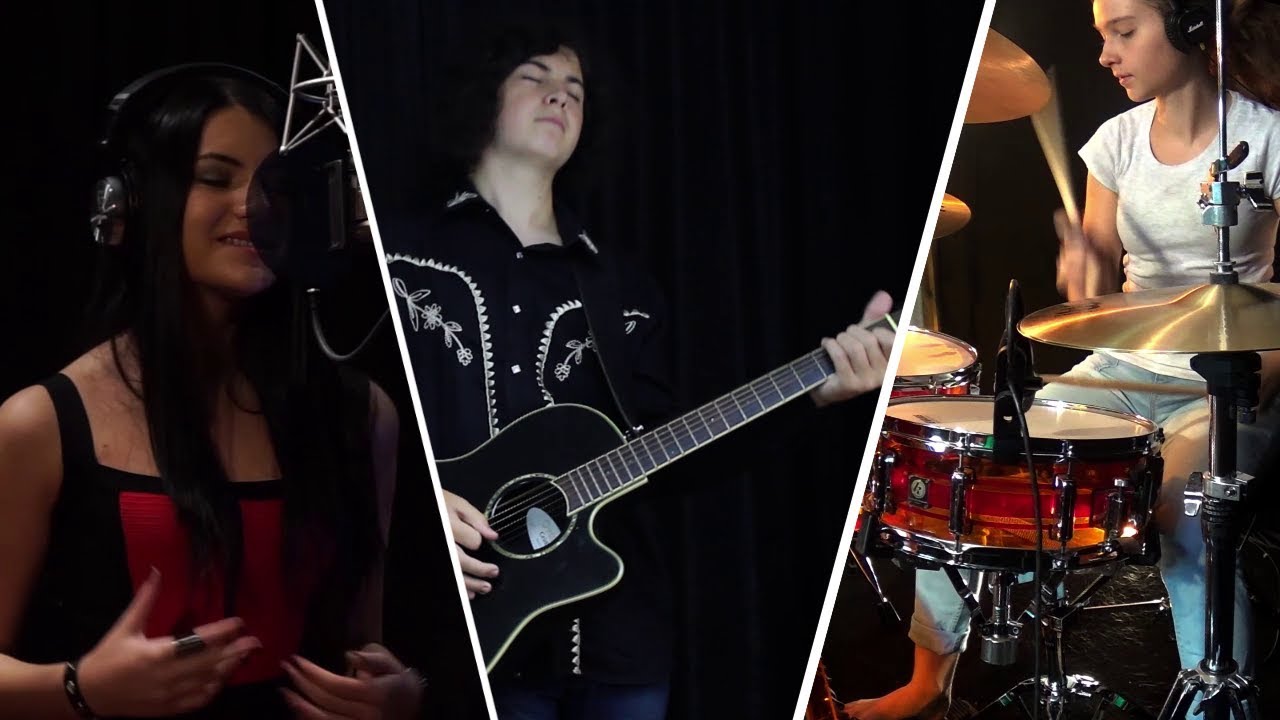 Black Velvet - Alannah Myles; Cover by Sina-Drums, Victoria K Music & Andrei Cerbu