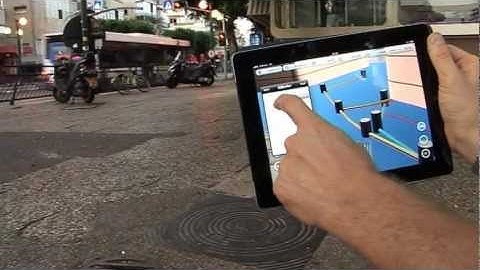 iPad App "3D-GIS in the Cloud"
