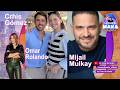 Los actores Chris Gómez, Omar Rolando y Mijail Mulkay hoy en #lacasademaka SIN FILTRO