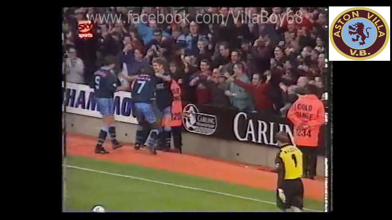 West Ham Utd 1 Aston Villa 4 - FA Carling Premiership - 4th Nov 1995