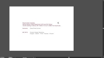 Intro to Perspective Drawing for Industrial Design
