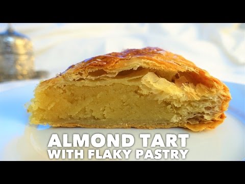 Almond Tart with Flaky Pastry (also called Pithivier or Galette des rois)