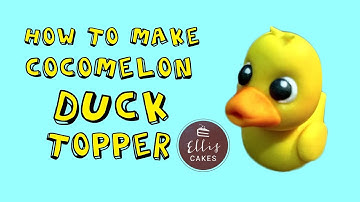 How to make Cocomelon Duck Topper / Easy Duck cake topper