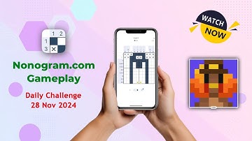 Nonogram.com Logic Puzzle Game | Daily Challenge 28 Nov 2024 #gameplay #turkey