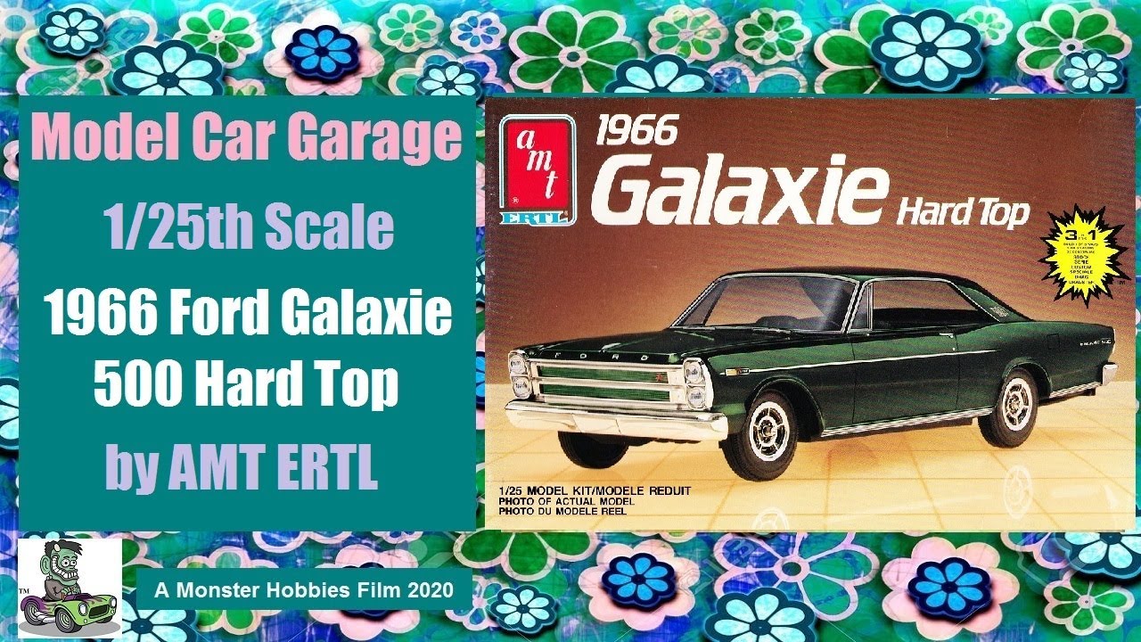 AMT / ERTL Muscle 1966 Ford Fairlane GT-GTA 1/25 Scale Model Car Kit