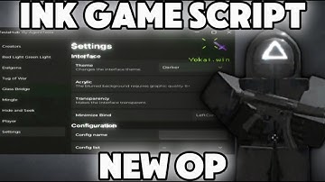 [New] The BEST Ink Game Script (No Key - Auto Win, Glass Vision, + MORE!