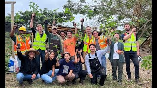 Constructing Bamboo Structures in Ecuador