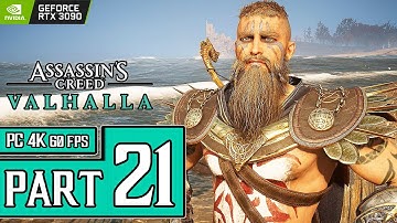 Assassin’s Creed Valhalla Walkthrough PART 21 (PC 4K 60ᶠᵖˢ) Full Game Gameplay No Commentary