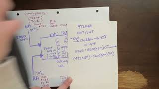 (Group 1) calculate flow rate in GPM at the cooling coil (Part 5 of 5)