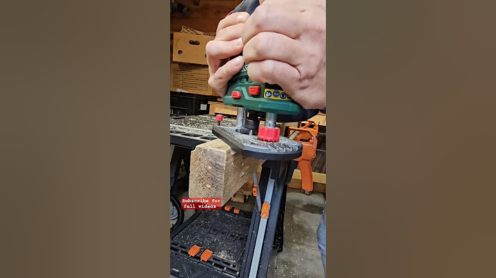 Parkside 12v mini Router test #parkside #router #tool #diy