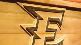 Philadelphia Eagles E Wood Sign