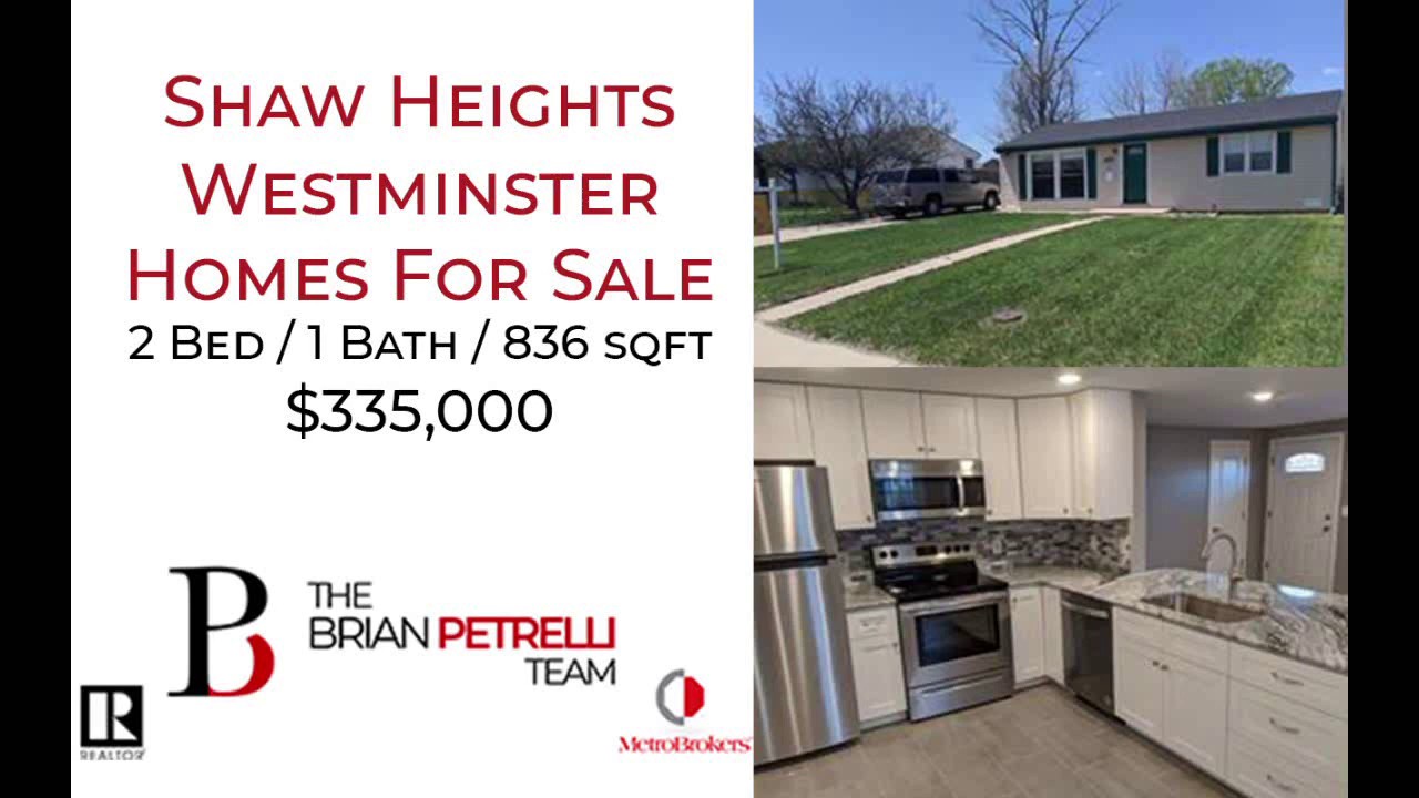 Shaw Heights Westminster Homes For Sale 8891 Grove St YouTube