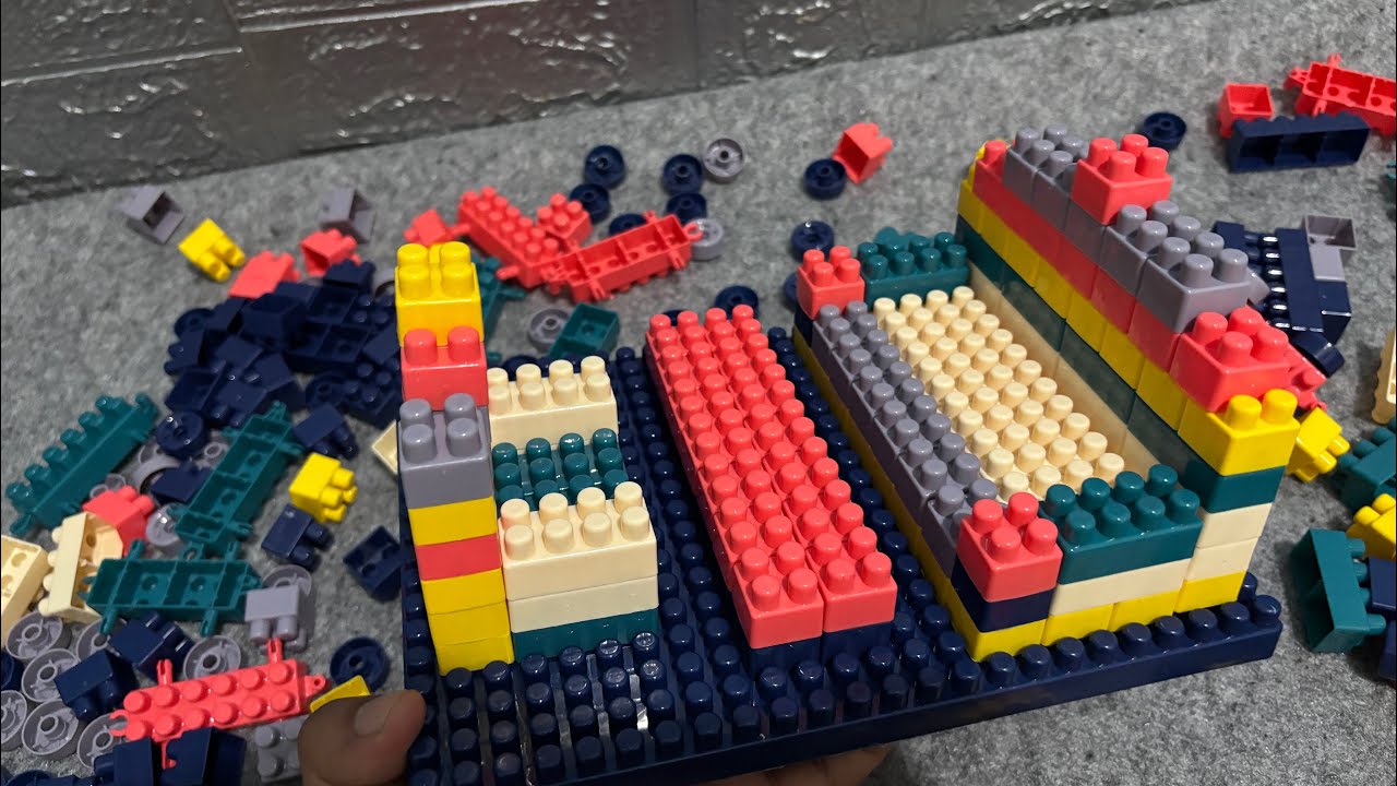 Building Diy Mini Sofa / Satisfying Block / ASMR Lego 