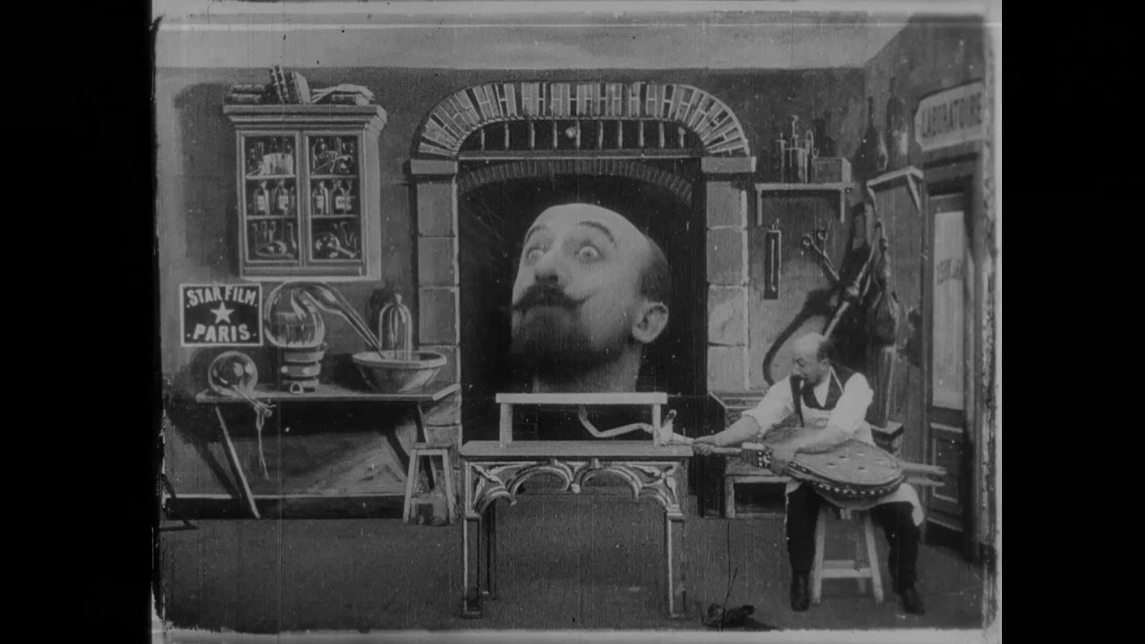L Homme à La Tête De Caoutchouc L'Homme à la tête de caoutchouc (Georges Méliès) - Extrait - YouTube
