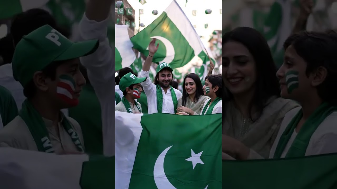 Pti lovers showing patriotism ❤️