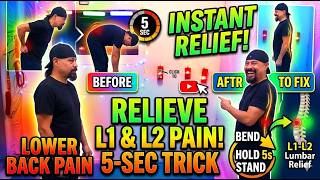 Relieve Lower back pain Lumbar Compression & C5 Radiculopathy