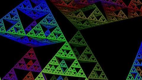3D Fractal - Sierpinski Pyramid