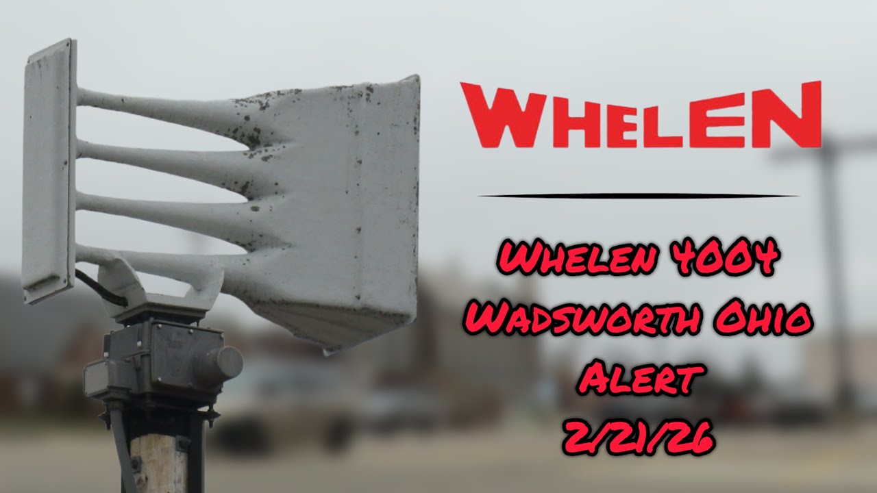 Whelen WPS-4004 - Wadsworth, OH - 4x Voice | 2/21/26