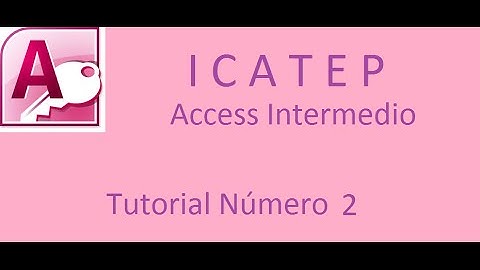 Access Tutorial Número 2 importar datos de Excel a Access