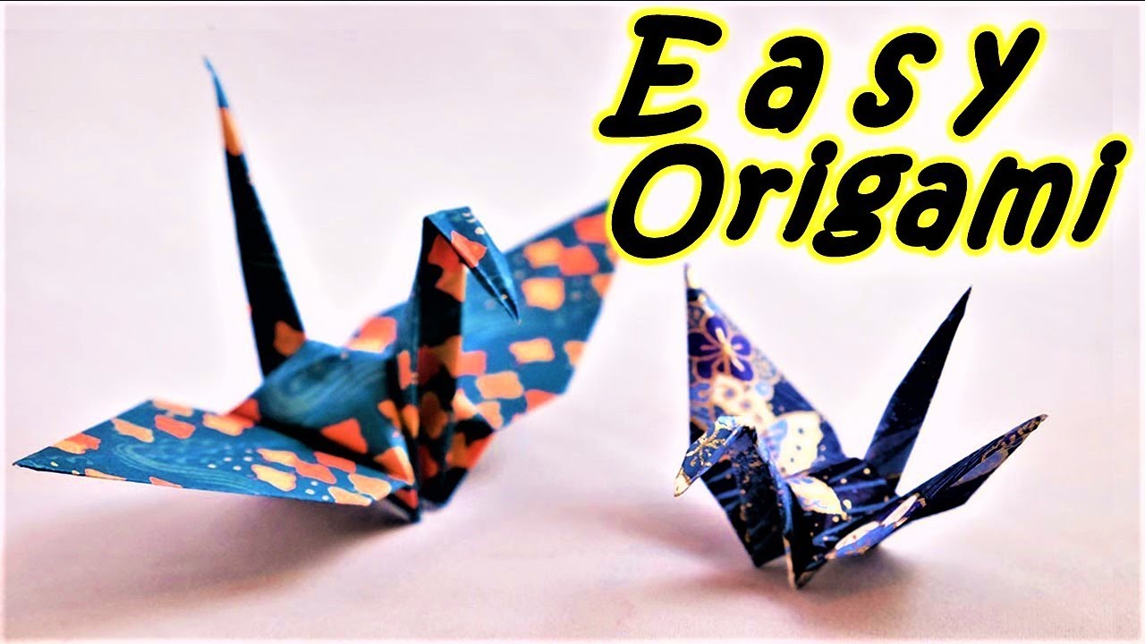 Download Origami Bird: How To Make a Paper Bird - Easy Origami ...