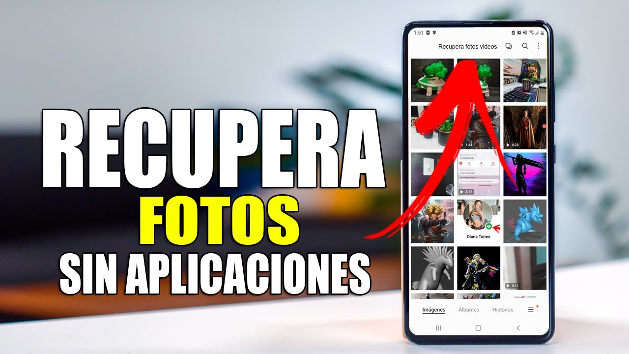 Como RECUPERAR FOTOS borradas o eliminadas del celular SIN APLICACIONES ...
