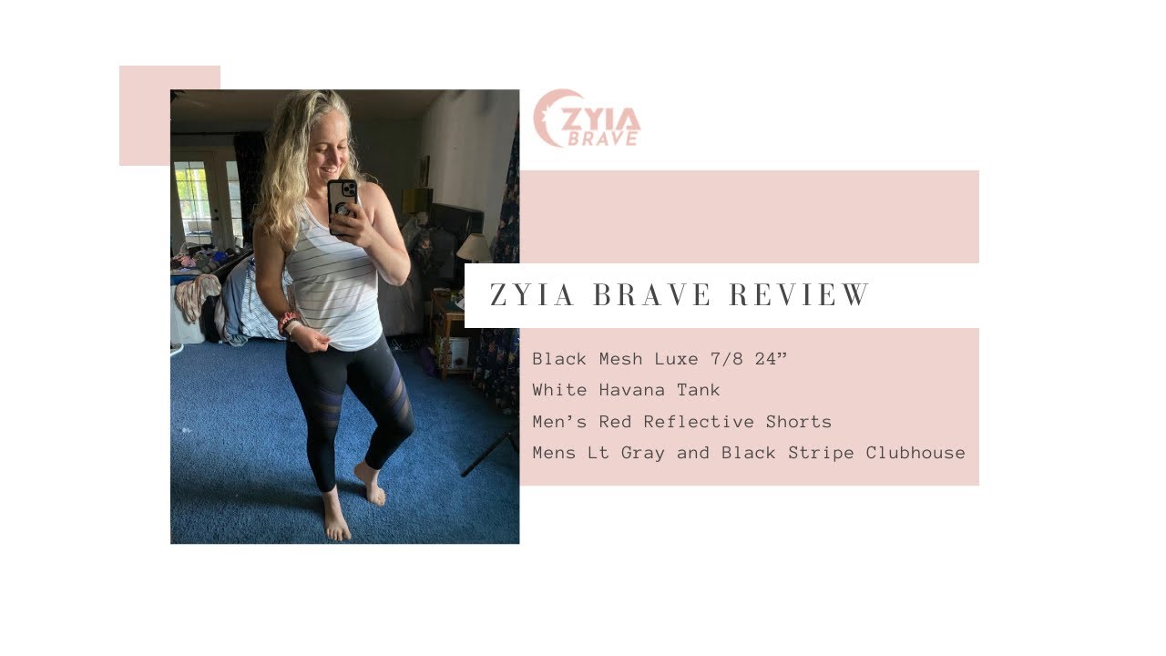 ZYIA Clothing Review Black Mesh Luxe & More YouTube
