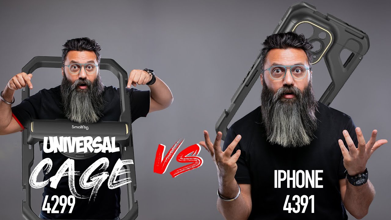 SmallRig MOBILE CAGE 4391 vs 4299 COMPARISON - Best  accessories for Mobile Film making in 2024