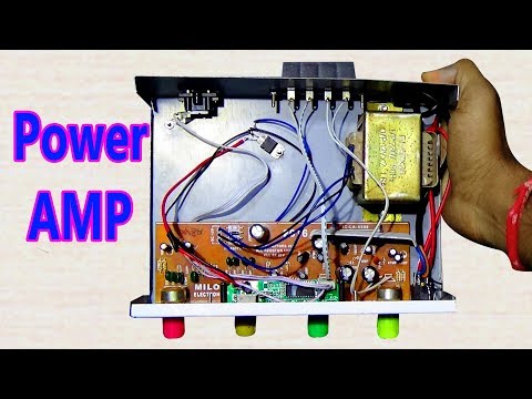 How To Make A Power Amplifier At Home